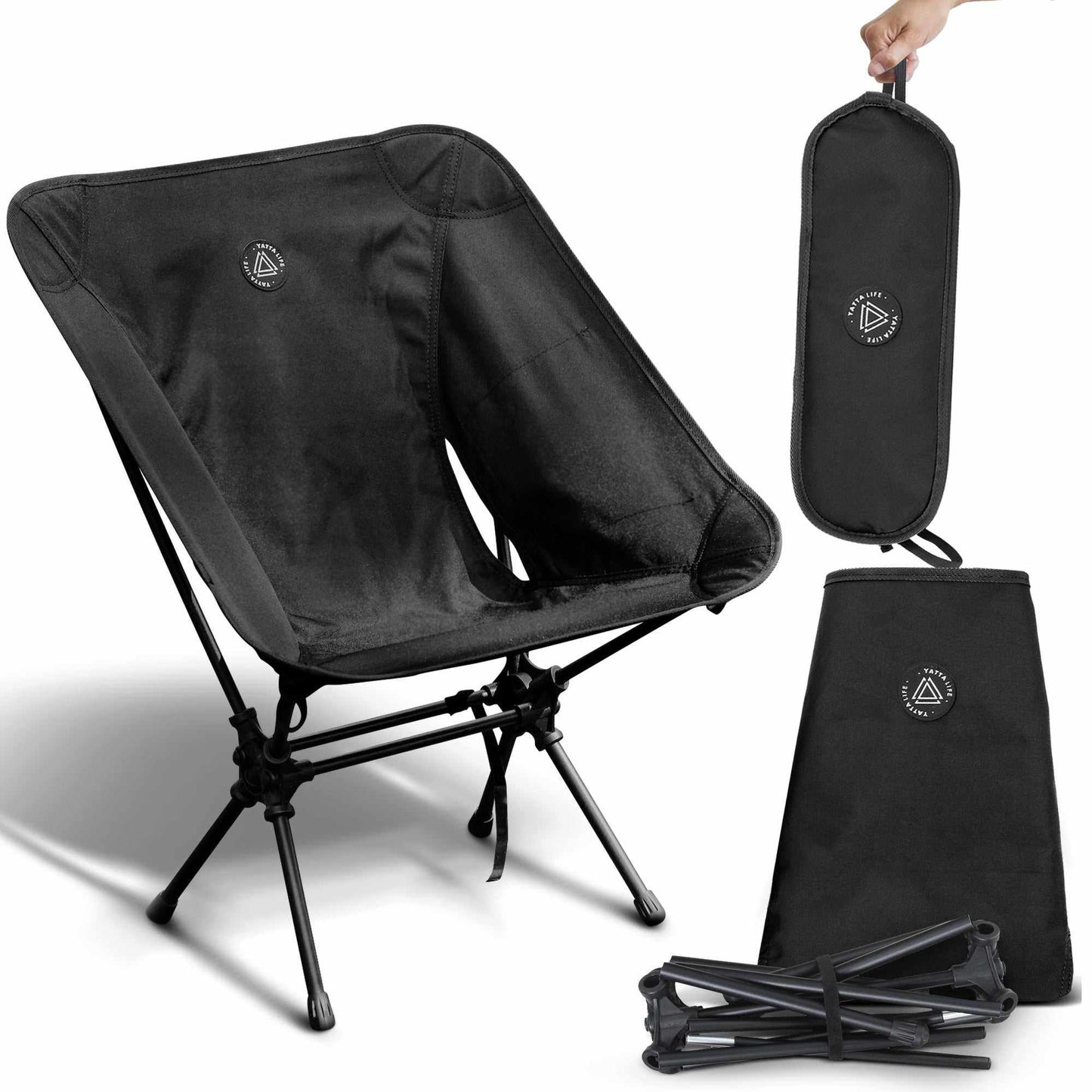 Camping Chairs with Storage Pouch